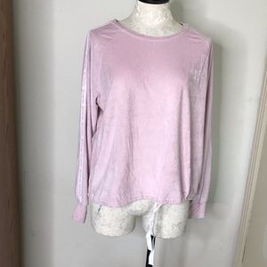 Hurley Soft and Cozy Pink Long Sleeve Shirt size M